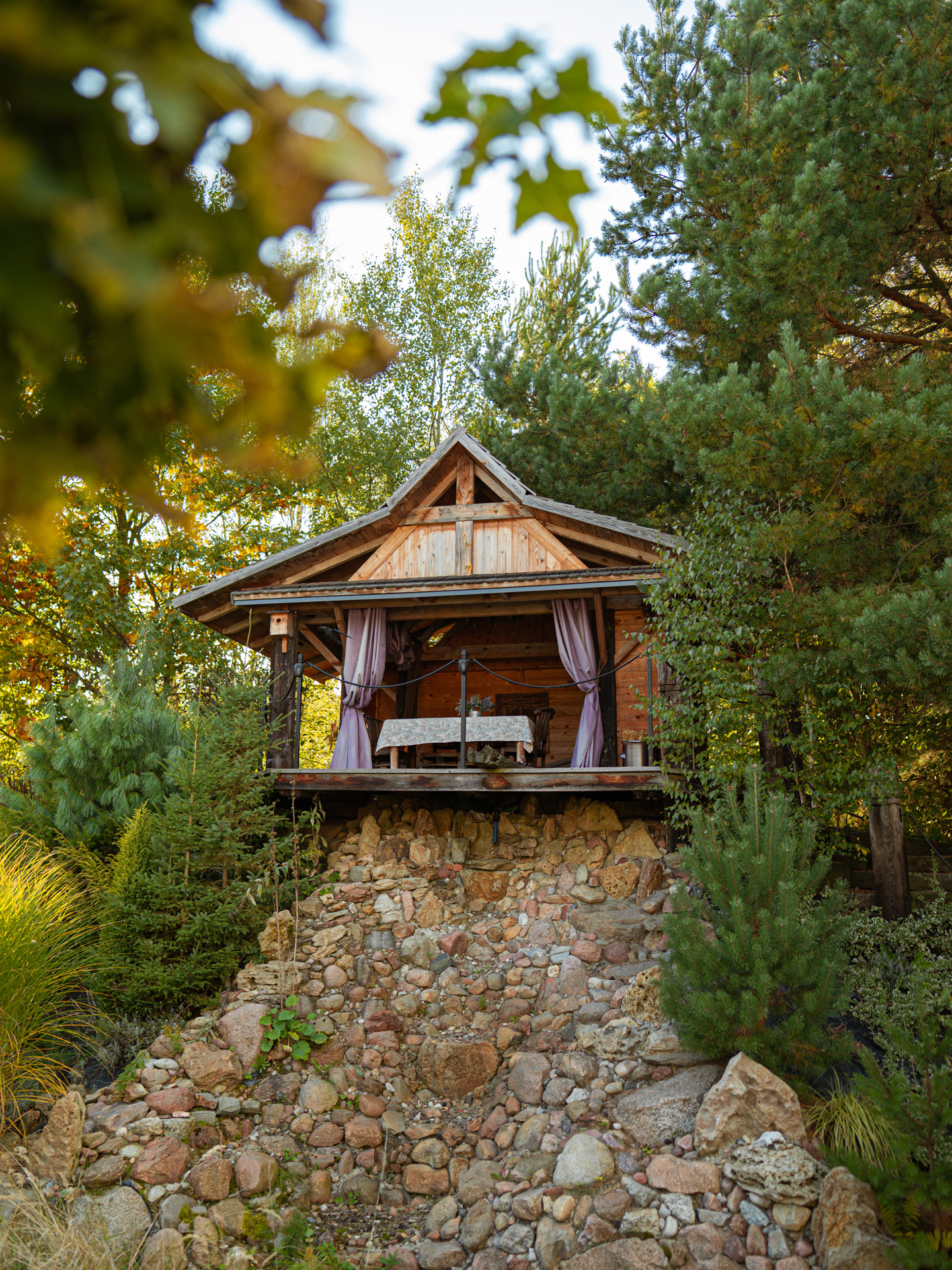 domek-z-drewna-księżycowego domek z drewna księżycowego